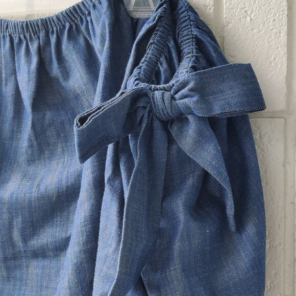 MISA Los Angeles Off-shoulder Crop Top, EUC - Picture 7 of 7